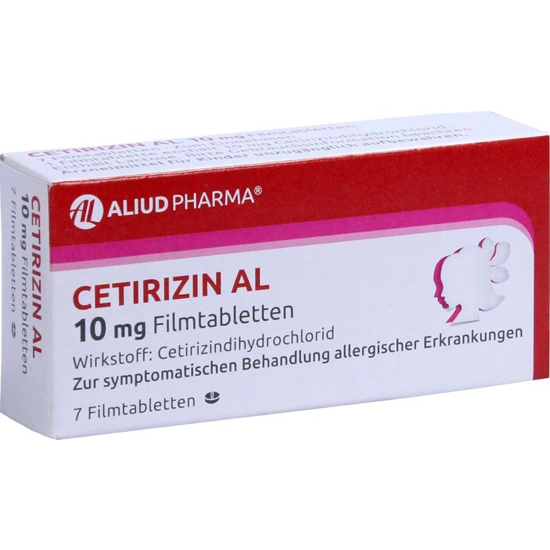 CETIRIZIN AL 10 mg Filmtabletten