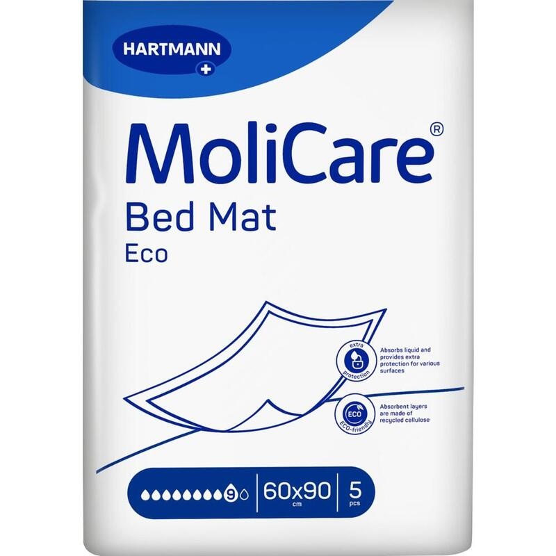 MOLICARE Bed Mat Eco 9 Tropfen 60x90 cm