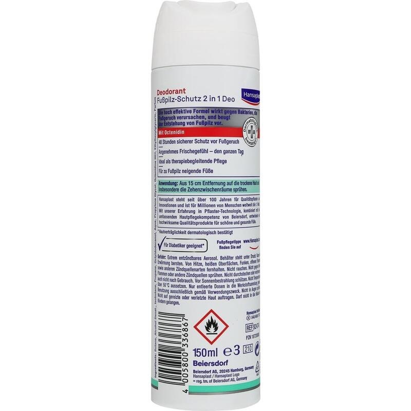 HANSAPLAST Fußpilz 2in1 Deo
