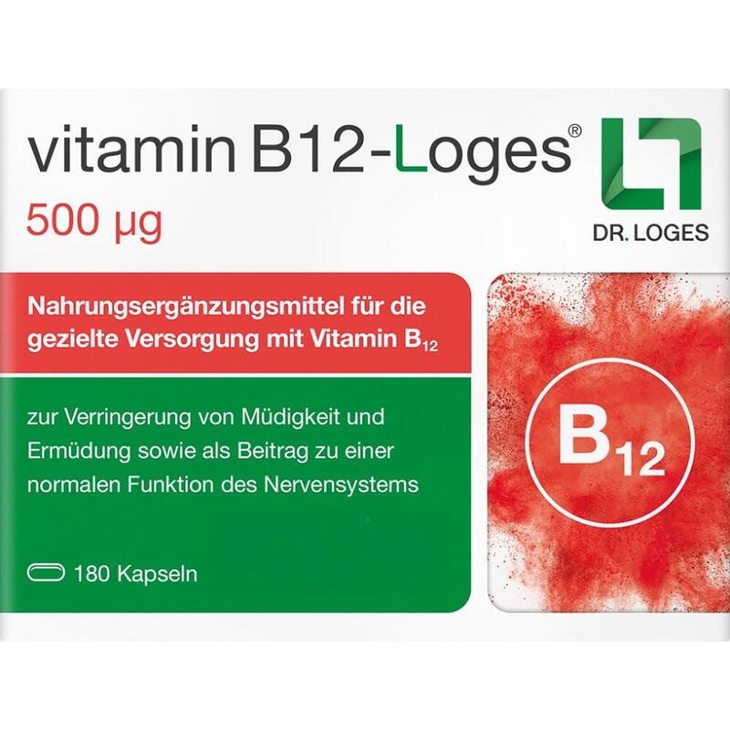 VITAMIN B12-LOGES 500 μg Kapseln