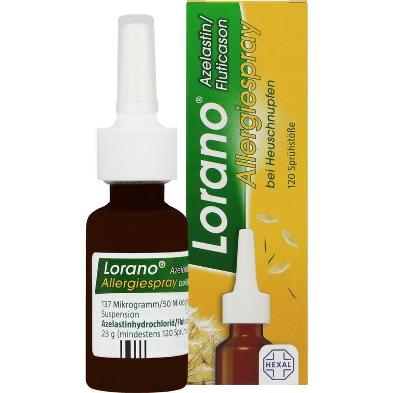 LORANO Azelastin/Fluticason Allergiespr.b.Heuschn.